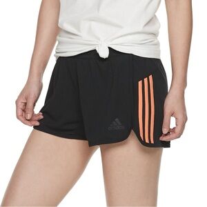 adidas Climalite Women’s Athletic Knit Training 3-Stripe Shorts Medium